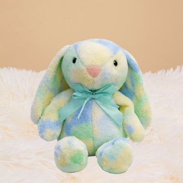 Long Ears Fantastic Rainbow Colorful Plush Bunny