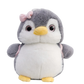 Cute Penguin Plush Fluffy Toy (Gray)